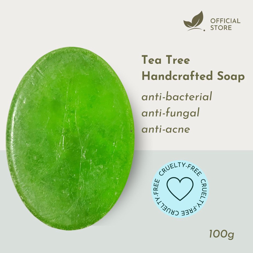 Tea Tree Soap Anti Acne Antibacterial Anti Fungal Bestseller