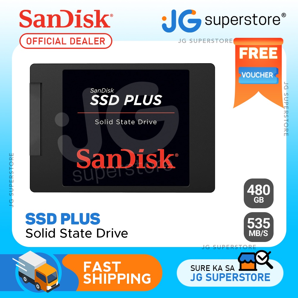 Internal Ssd Sandisk Ssd Plus 480gb Specs Sandisk 480GB SSD Plus