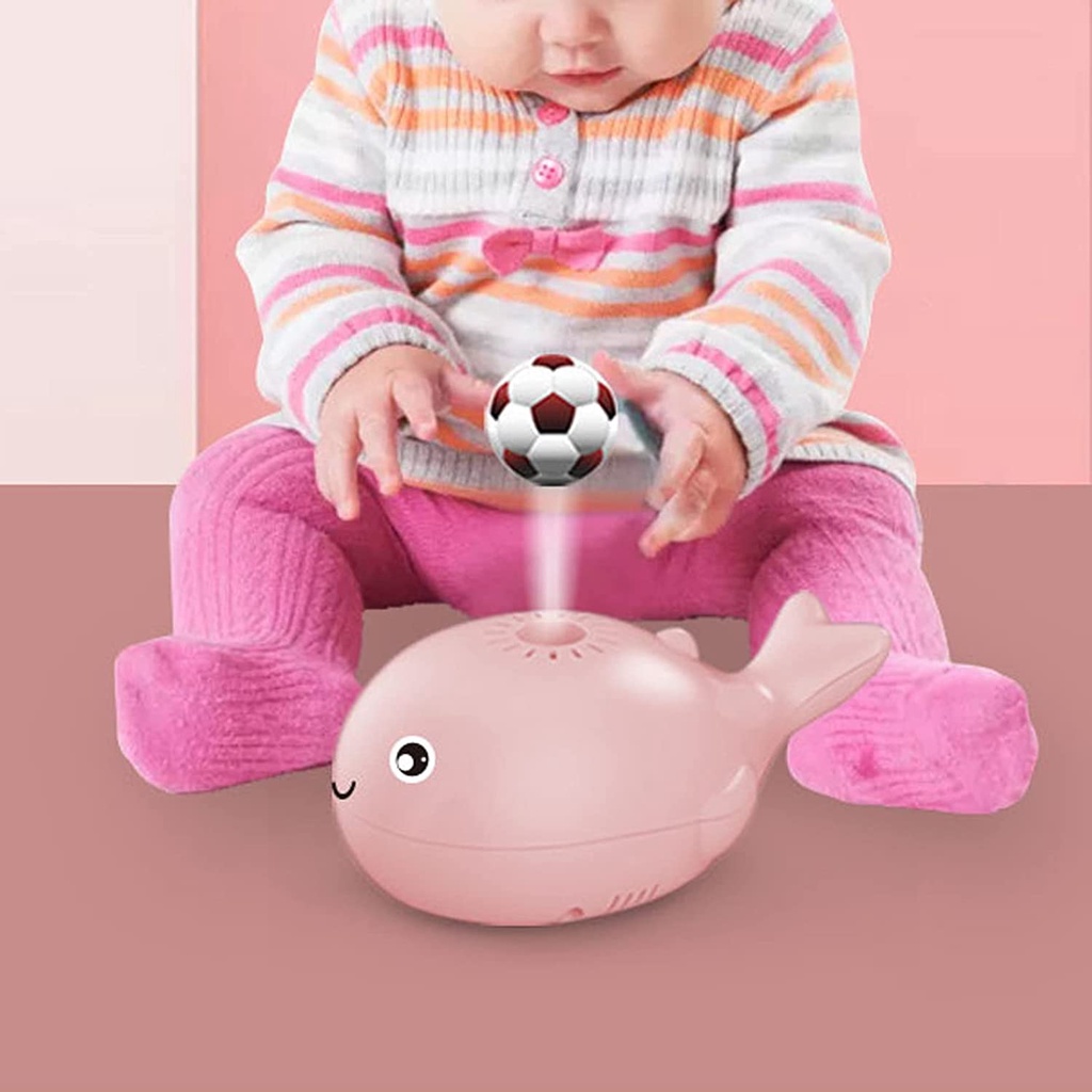 Electric Blowing Floating Ball Toy,Floating Ball Little Whale Toy