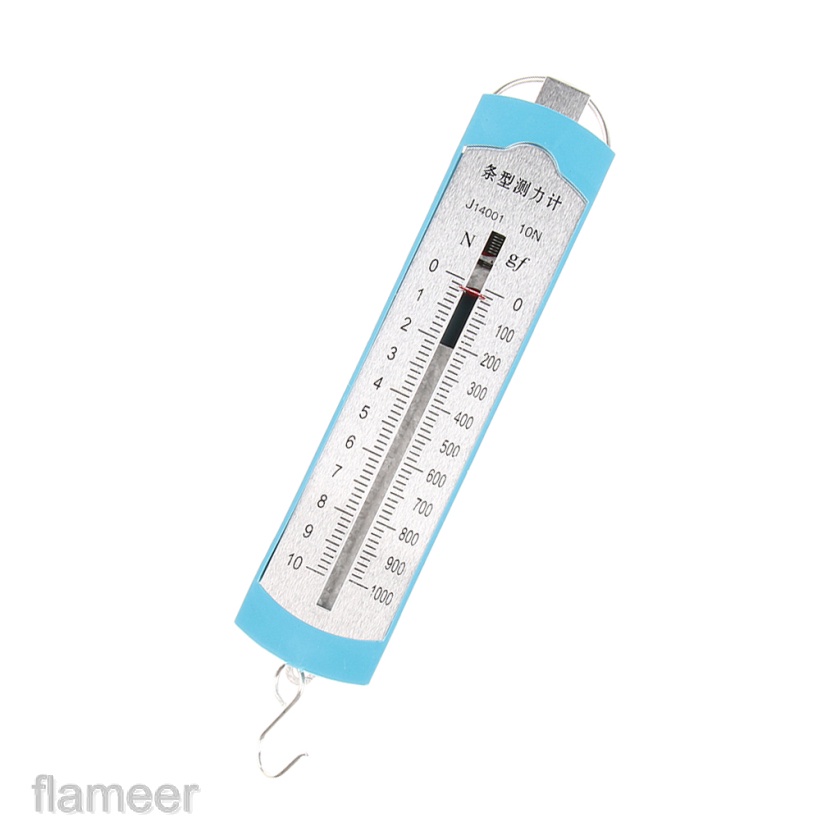 【Hot sale】10N Physics Newton Force Meter Spring Dynamometer Tubular