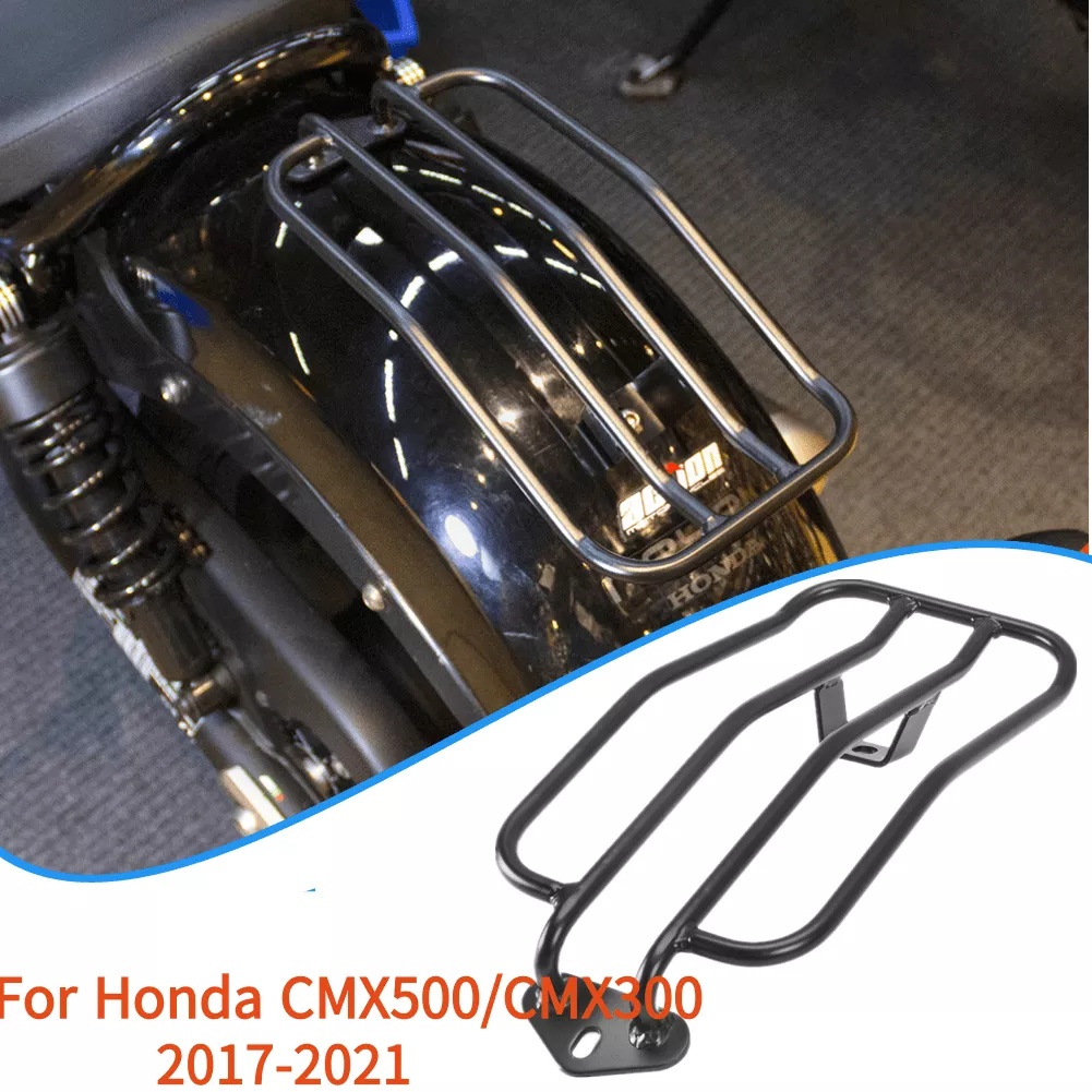 Artudatech Black Rear Top Case Carrier Luggage Rack Fit For