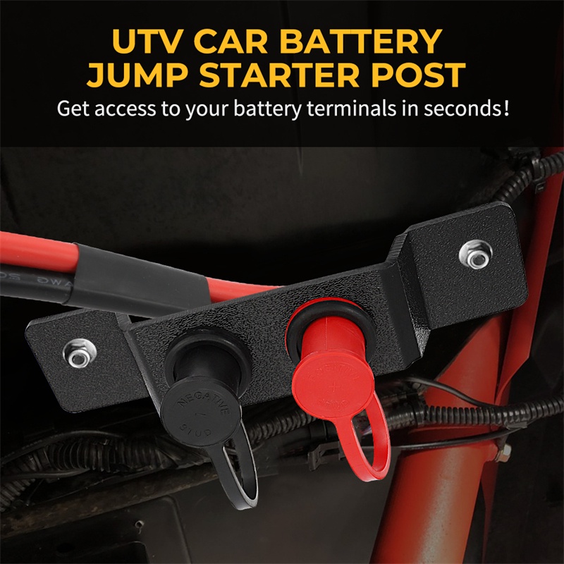 Battery Jump Cable Post Starter Jumpstart Battery Terminals Relocation