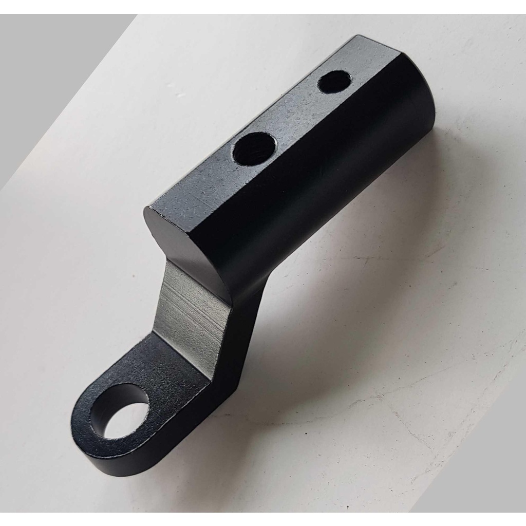 CNC Alloy Side Mirror Extension Bar (MultiPurpose) Bracket (Black