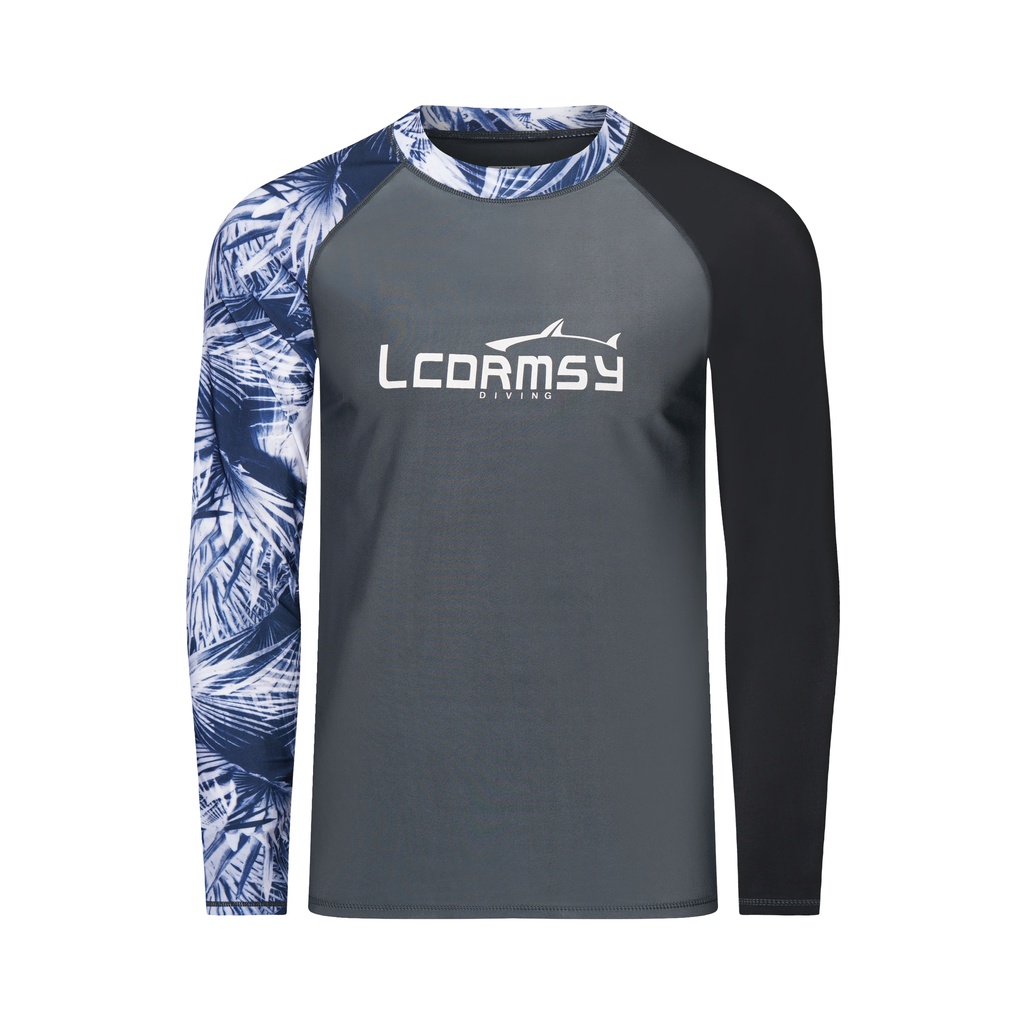 KBK Long Sleeve Rushguard SwimSuit Fit Compression Rash Guard Gym ...