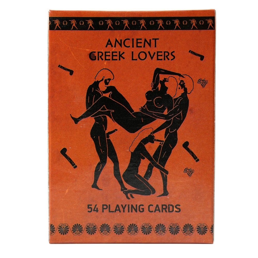 Collectable Playing Cards With Erotic Scenes From Ancient Greek Pottery Playing Cards Sex In