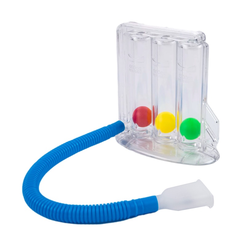 3 Balls Breathing Exerciser Lung Function Improve Trainer Respiratory ...