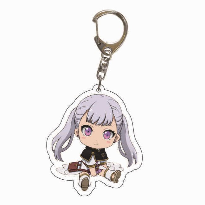 Black Clover Acrylic Keychains Anime Manga Series Anime Merchandise ...