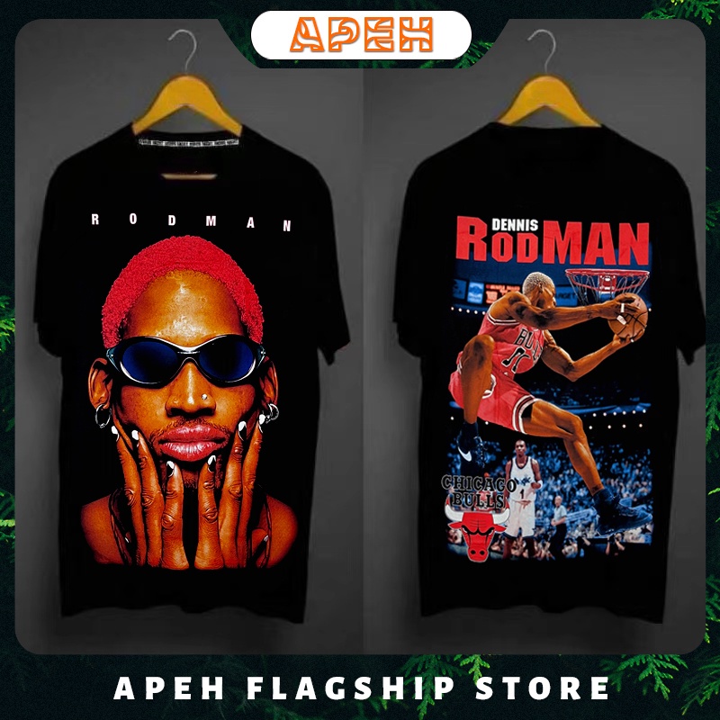 NBA Star Kobe and Rodman Series Cotton Fashion Men's and Women's Best T