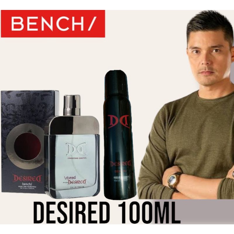 Dingdong Dantes Bench Desired EDT/ body spray 100ml | Shopee Philippines