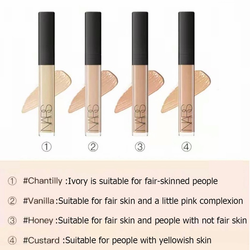 【Original】NARS Concealer Conceal Acne Marks/Dark Circles Spot Concealer ...