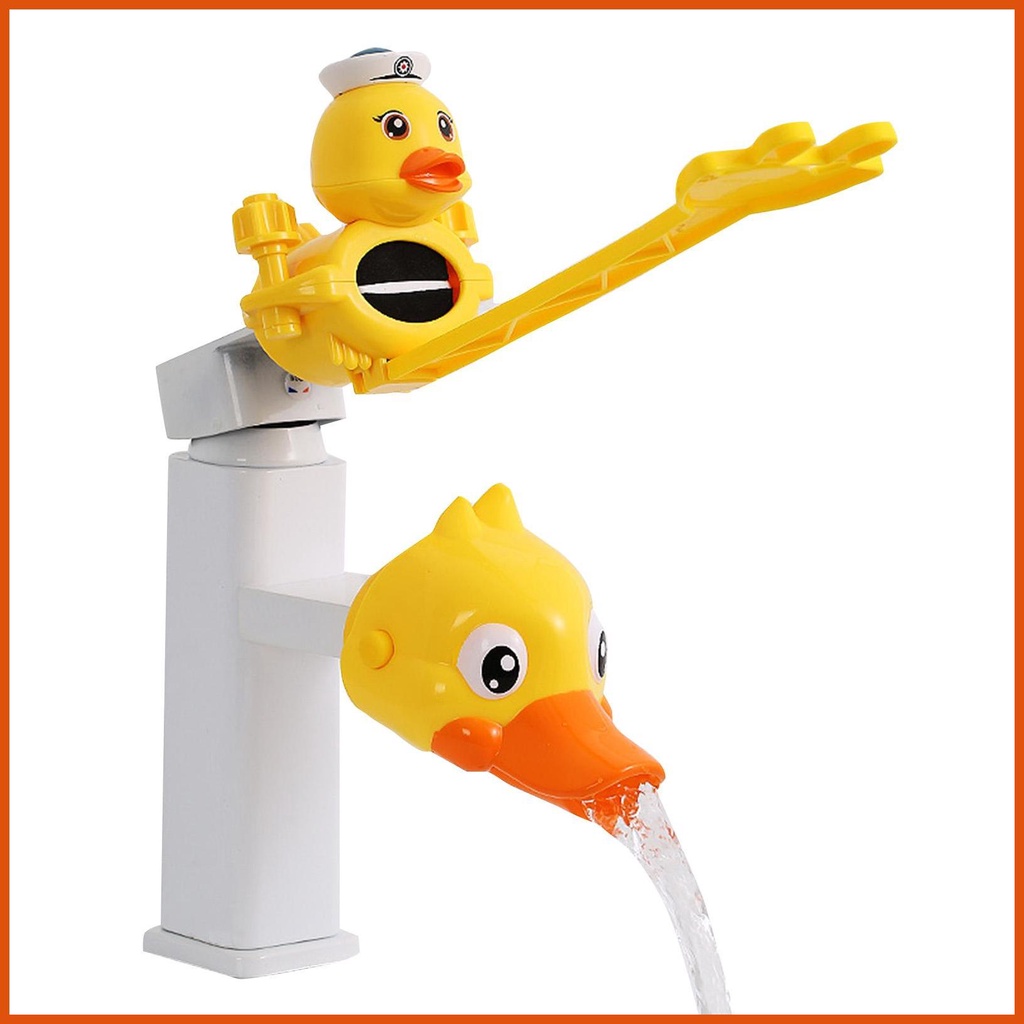 Animal Shaped Fun Faucet Extenders Water Spouts for Toddlers Kids