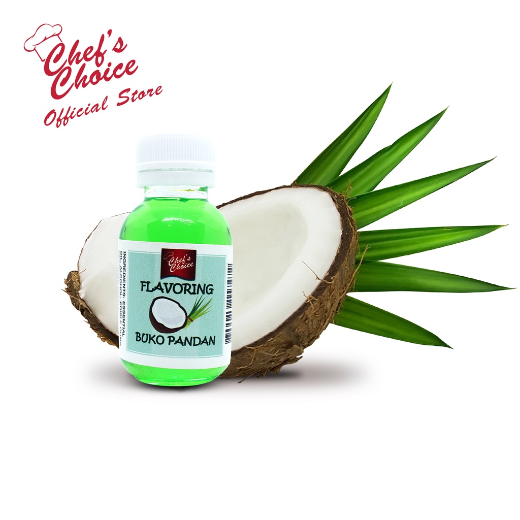 Chef's Choice Food Flavor Buko Pandan 30ml Keto/Low Carb | Shopee ...