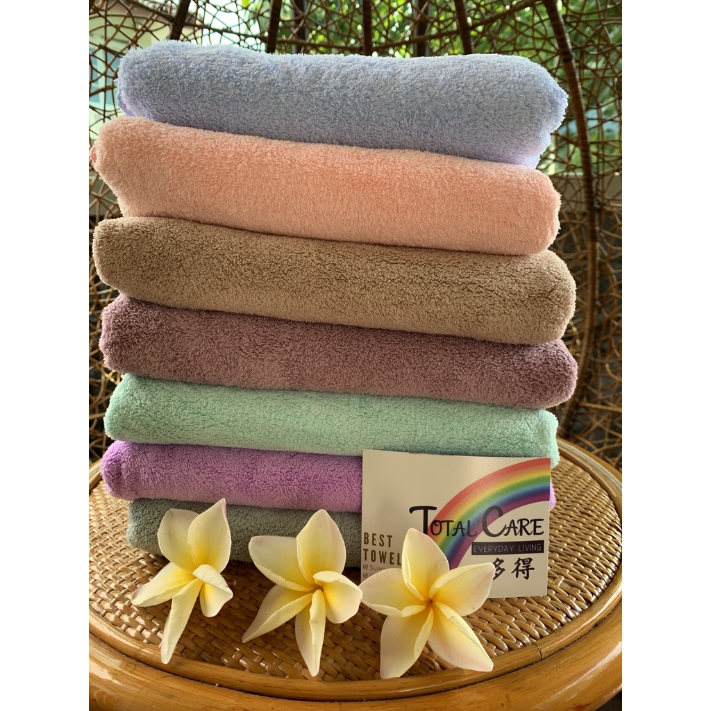 Adult Standard Size Bath Towel (70x140 cm) Shopee Philippines
