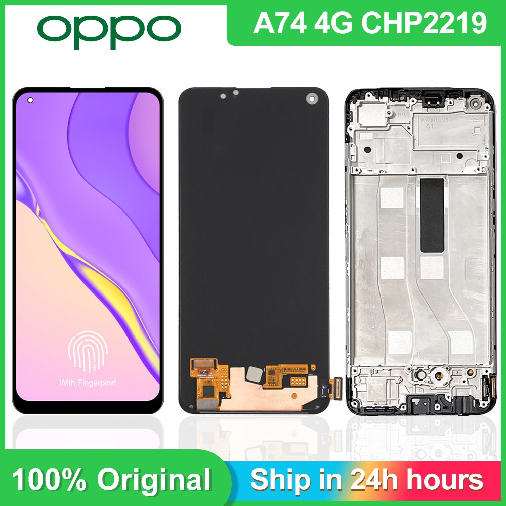 Oppo A74 Display Int'x Display Für Oppo A74 4G CPH2219 - INCELL