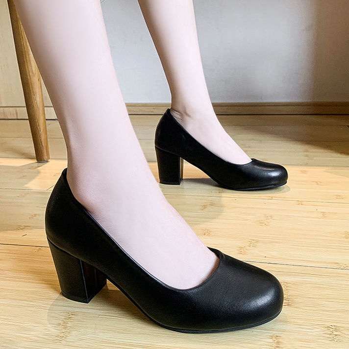 3546 Large Size Women's Shoes 45 Black Small Leather Women 44 Soft