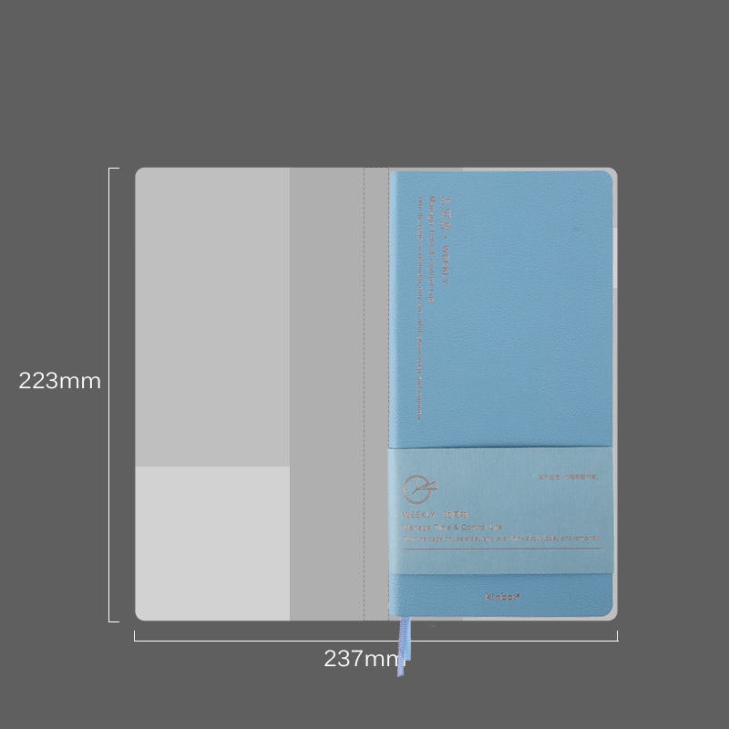 Kinbor Weekly Planner Notebook Agenda Schedule Daily Monthly Journal ...