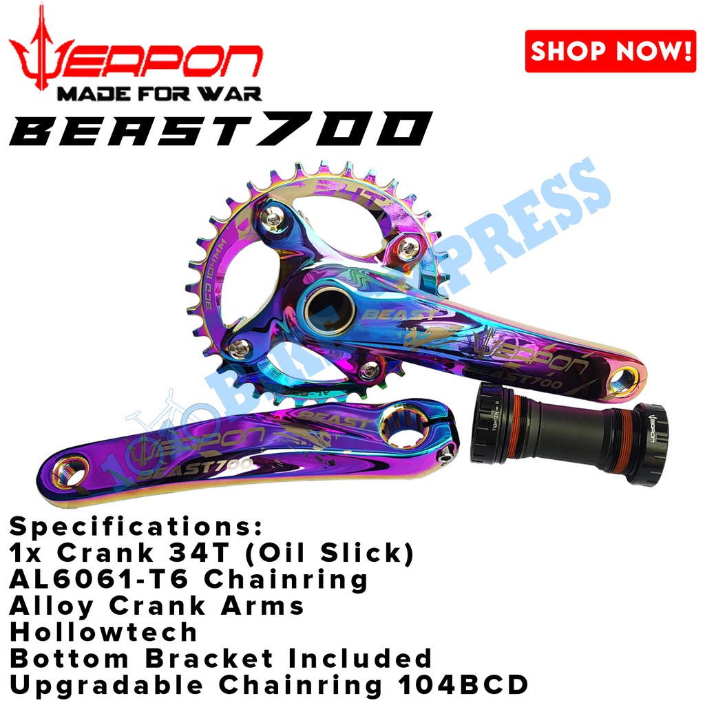 weapon hammer crankset