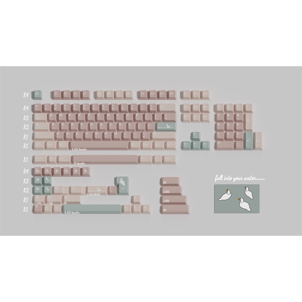 Keycaps, 142 Keycaps PBT Teclas De Dye-Sublimation Keycap Para 61