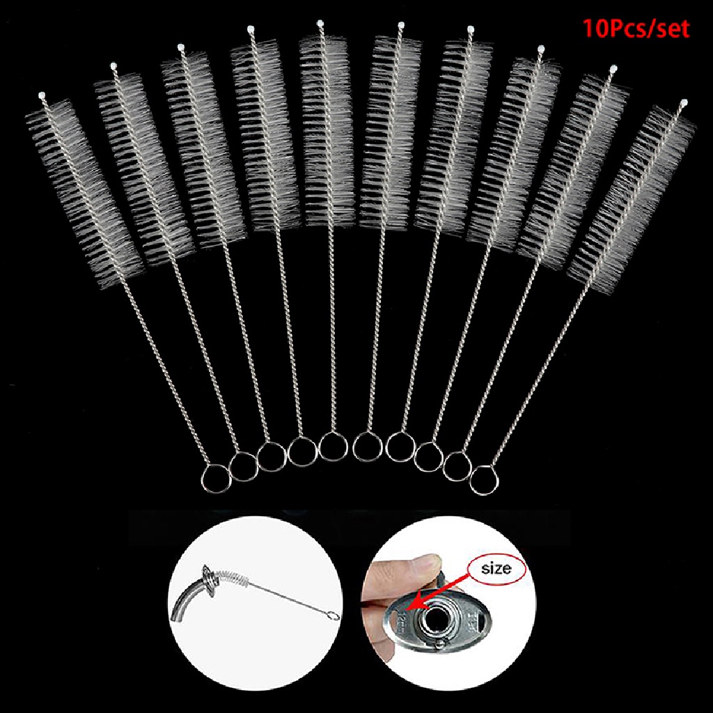 ritn 10Pcs/set Tracheal Tracheostomy Cannula Brushes Trach Tube Cleaner