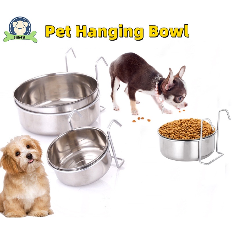 Hanging dog outlet water bowl