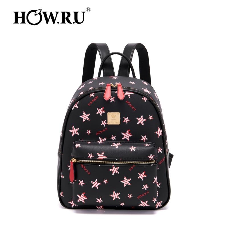 How.R.U Original Backpack Leather For Women Medium | Shopee Philippines