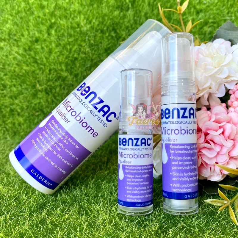 Benzac Microbiome Equaliser Daily Moisturizer 5mL 10mL Shopee