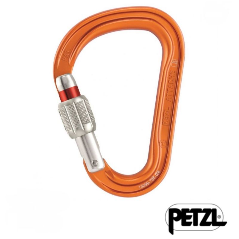 Petzl Attache Screw Lock Climbing Carabiner | Shopee Philippines