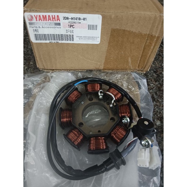 xtz 125 genuine stator coil Yamaha genuine parts(YGP).orig. Shopee