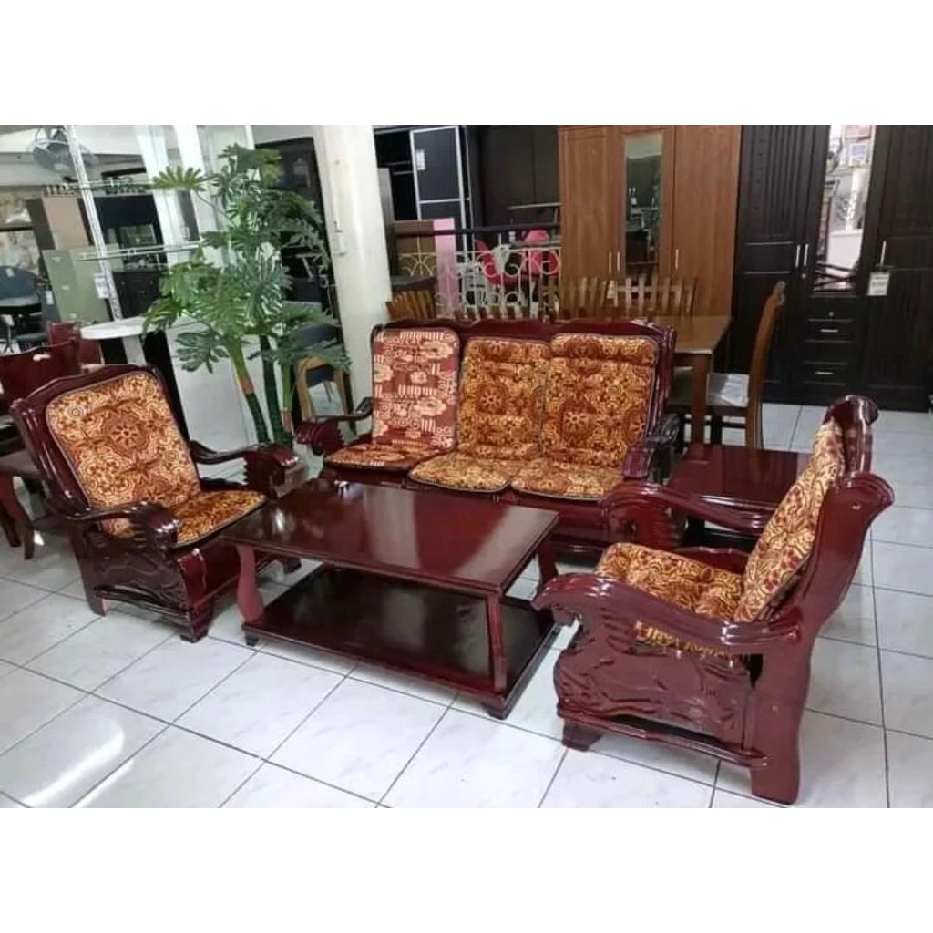 DRAGON SALA SET MADE OF MALAYSIAN WOOD, Furniture Shopee Philippines