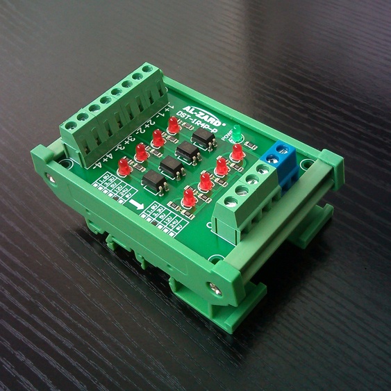 Photoelectric isolation module PLC signal level voltage conversion ...