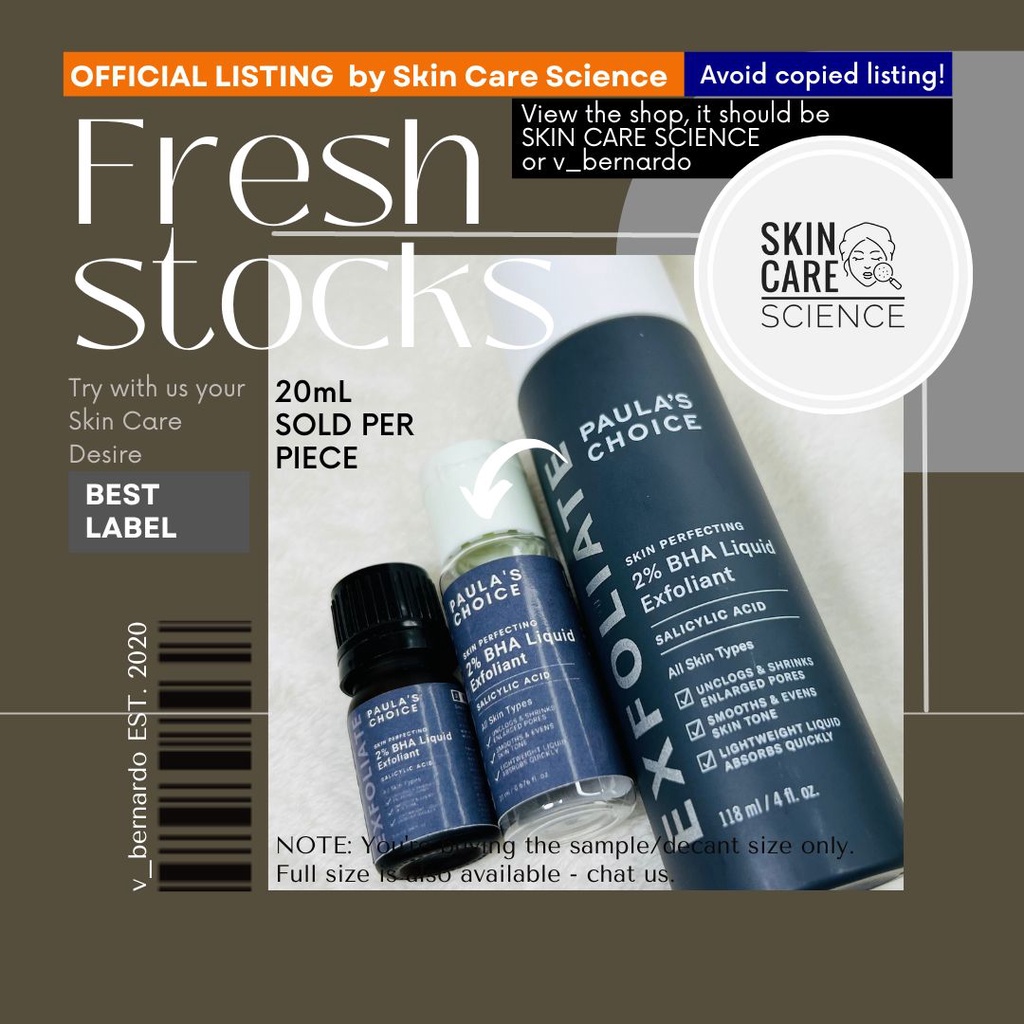 PAULA'S CHOICE Salicylic Acid 2 Liquid Exfoliant Paula's Choice SKIN