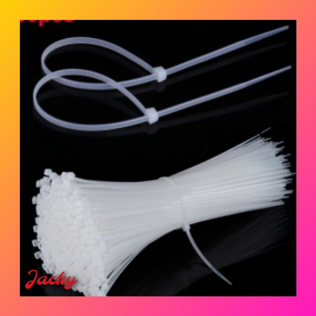 Self Locking Nylon Cable Ties Plastic Zip Tie Shopee Philippines