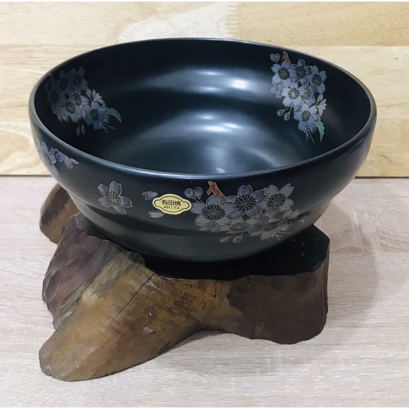 Rare arita black ceramic serving bowl | Shopee Philippines