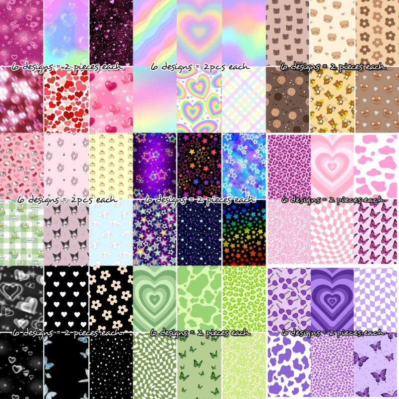 TOPLOADER FILLERS KPOP TOPLOADER INSERTS (12 pieces/set) Shopee