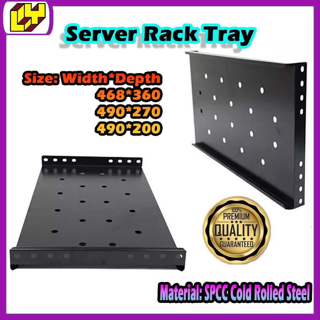 Equipment Tray for Wall Mount Server Rack Tray Network Cabinet Shelf ...