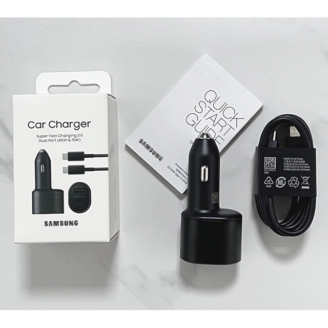 EP-L5300 SAMSUNG 60W Car Charger 45W Super Fast Charging 2.0 Dual Port ...