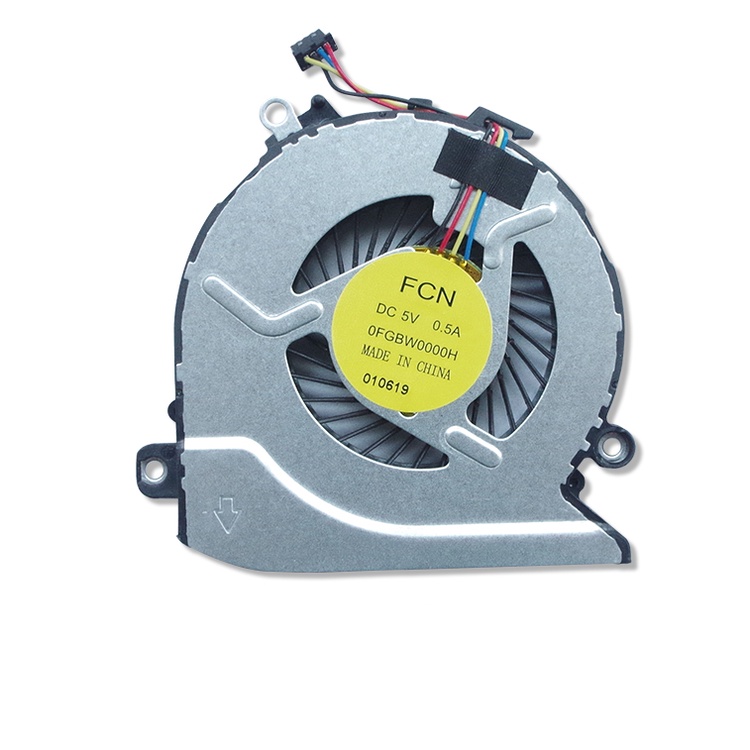 Cooling Fan Laptop CPU Cooler Computer Replacement 4 Pins Wires Connector for HP Pavilion 15ZA
