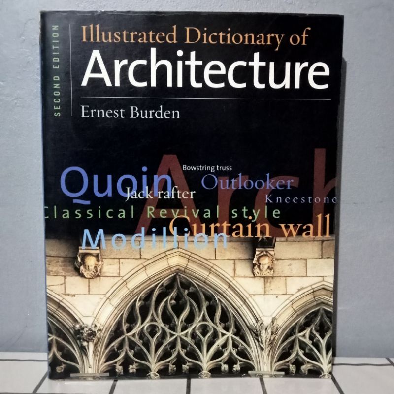 The Illustrated Dictionary of Architecture by Ernest Burden (preloved ...