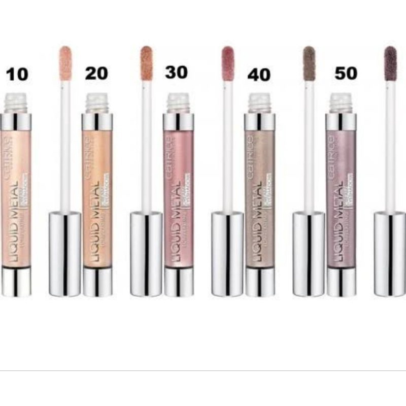 catrice liquid metal glitter cream eyeshadow sealed DAMAGE wand ...