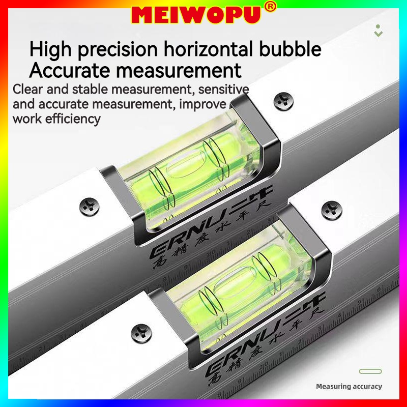 High-Precision Strong Magnetic HouseHold Horizontal Ruler Aluminum Aloy ...