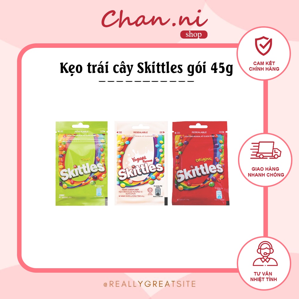Skittles Fruit Candy 45g Pack Shopee Philippines