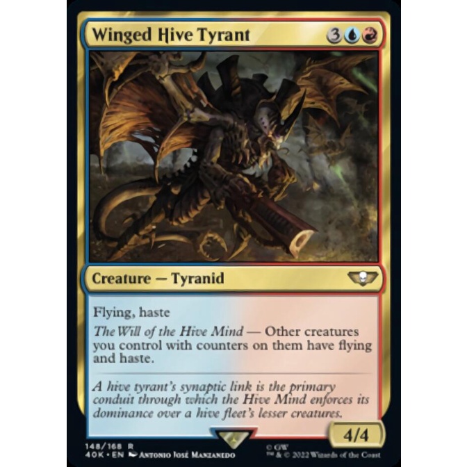Magic the Gathering | Winged Hive Tyrant | Shopee Philippines