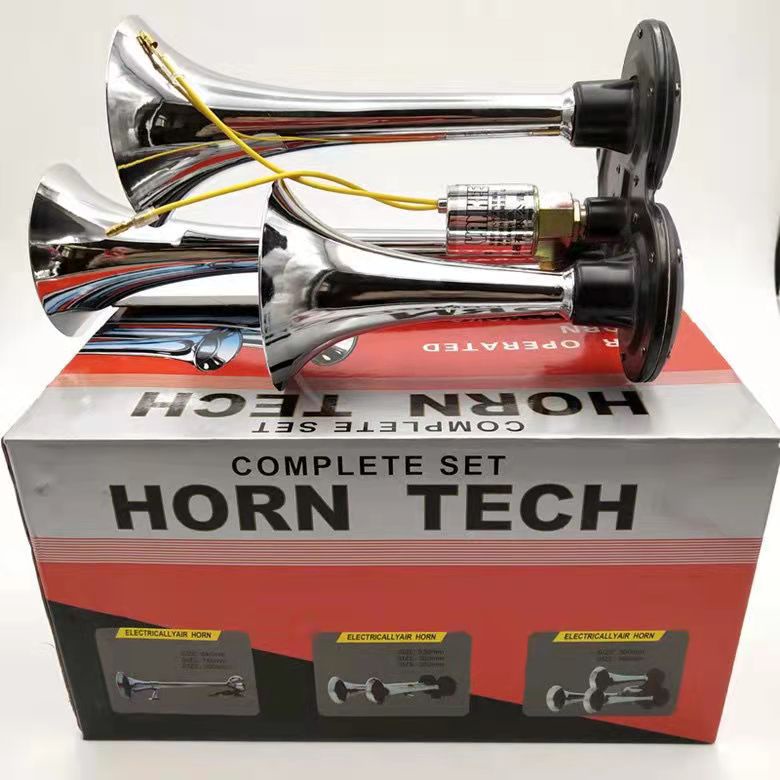 300DB 12v/24v super loud air horn double horn truck train car kit