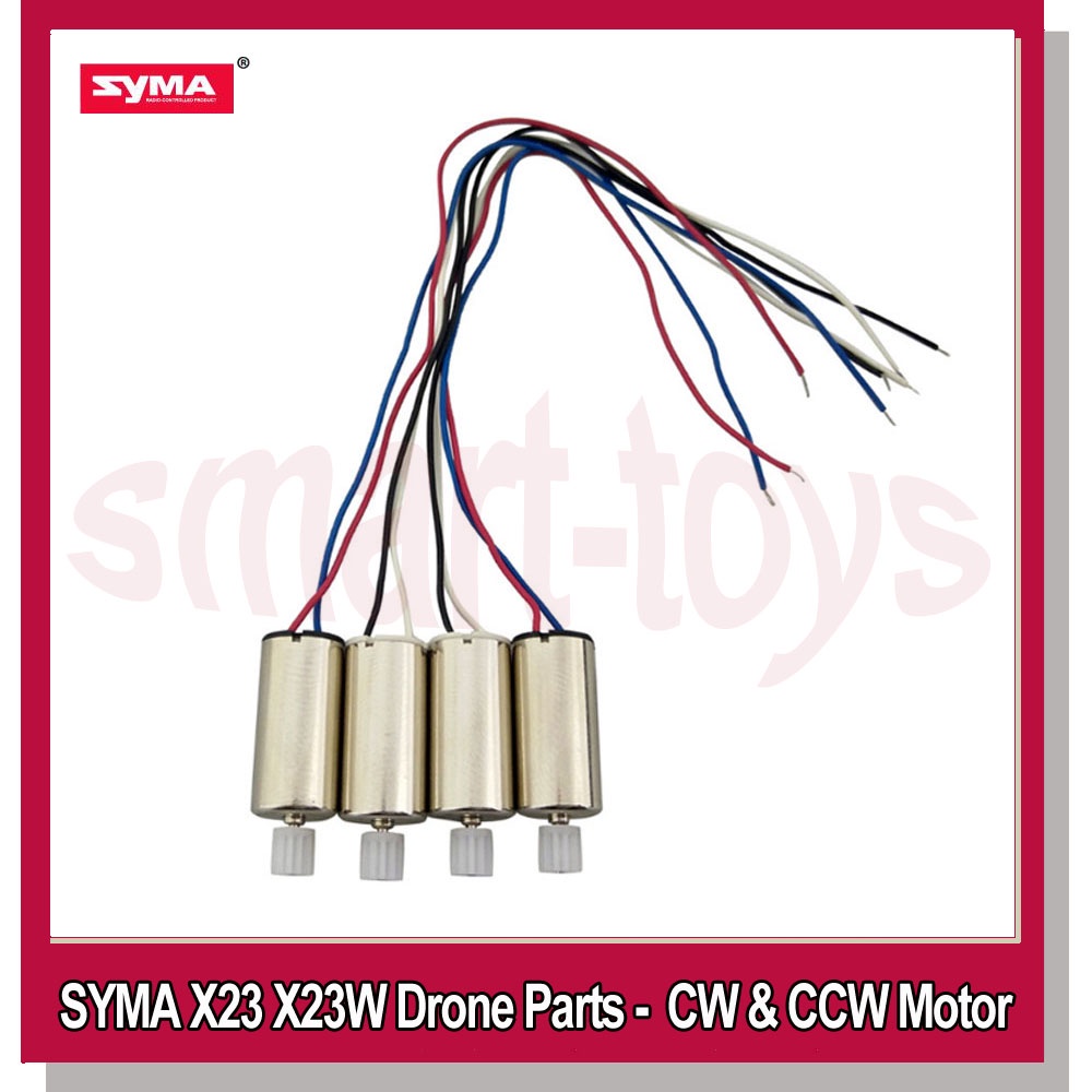 Syma RC Drone Motors X23 X23W CW CCW Motor Engine for SYMA Quadcopter ...