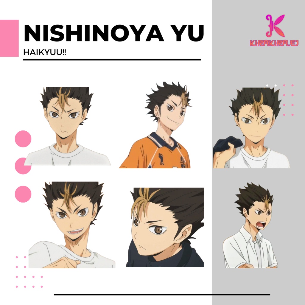 STICKER Nishinoya Yu Sticker | Haikyuu | Laminated Anime Sticker ...