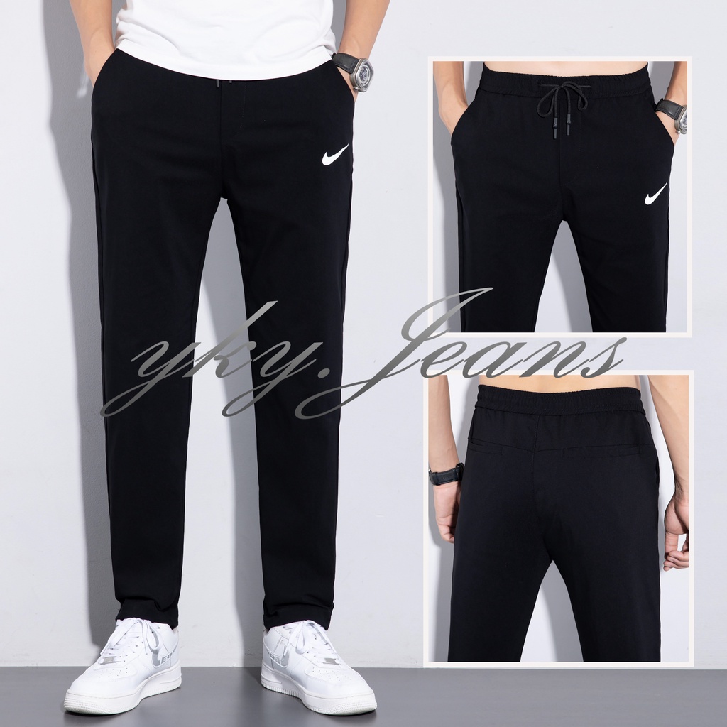 9 Colour Jogger Pants Makapal Stretchable Tela COD Shopee Philippines