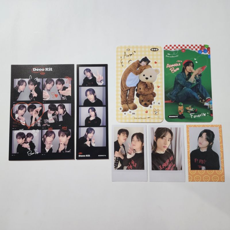 Selling Yeonjun Deco Kit (Bear ver.)