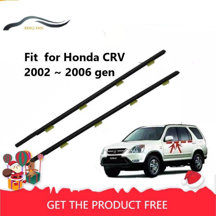 Joint De Fenêtre Weatherstrip Pour Honda Odyssey 2009-2014 (version Asiatique) - 4 Pièces Noires
