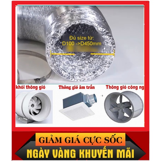 300mm Phi silver ventilation pipe for range hood 8m long. Smoke guide ...