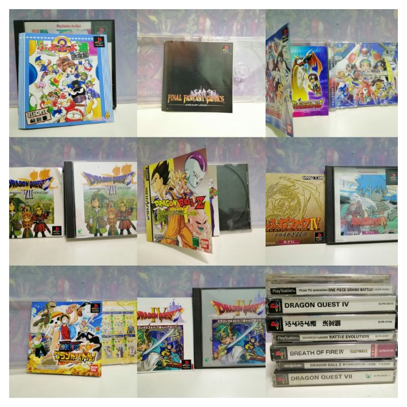 PlayStation, Sega Saturn - CD Case and Game Guide (CASE ONLY) | Shopee ...